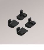 Vorschau SET Equerres de parclose Decomatic Window Fashion #1W schwarz