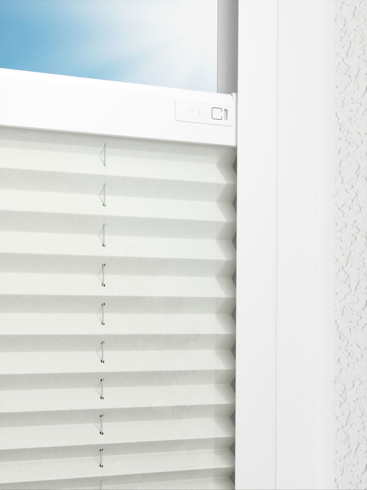 Detailansicht LYSEL HOME Plissé 206A Crepe