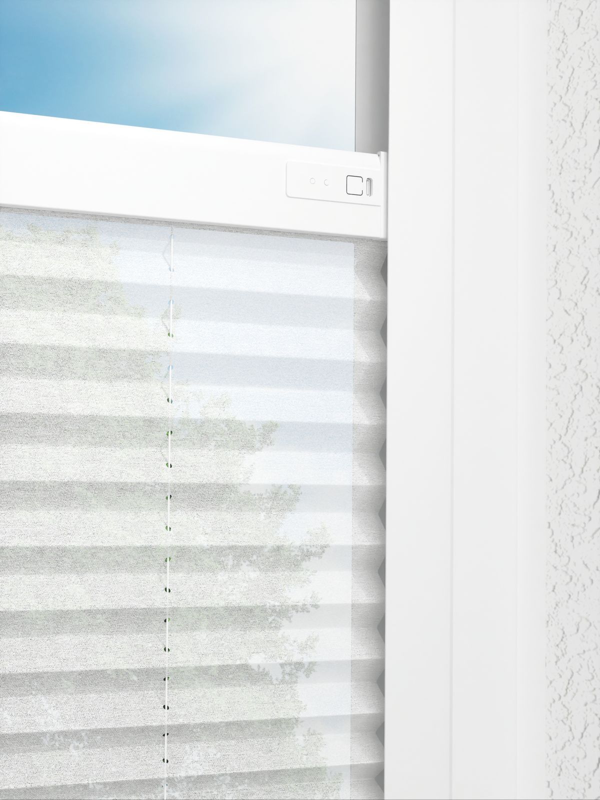 Detailansicht LYSEL HOME Plissé 118A Nero