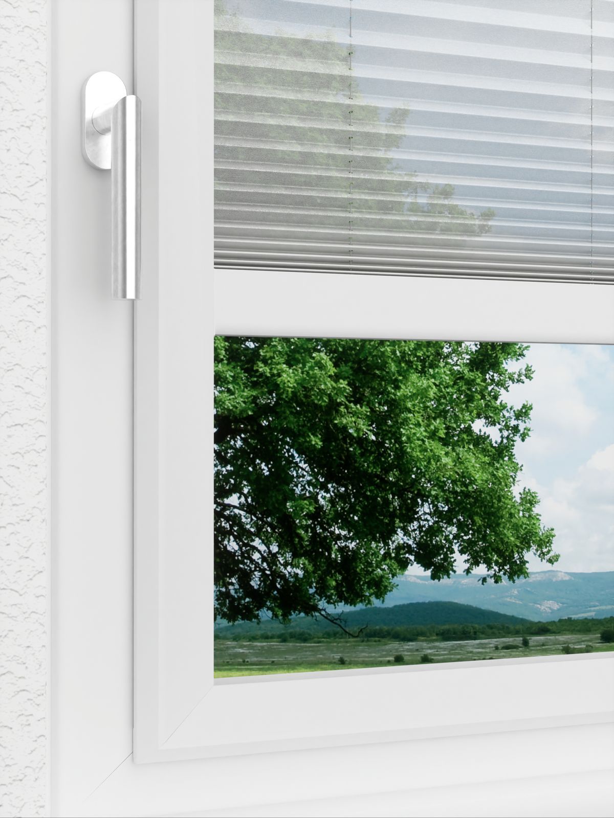 Detailansicht LYSEL HOME Plissé 113A Nero