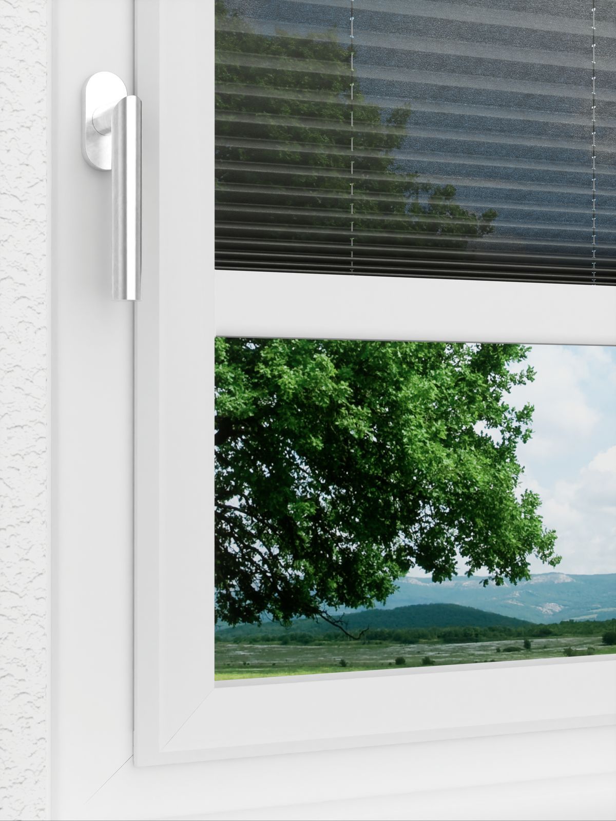 Detailansicht LYSEL HOME Plissé 112A Nero
