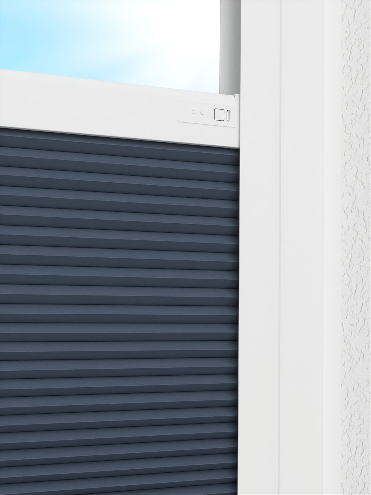 Detailansicht LYSEL HOME Plissé 024A nid d'abeille