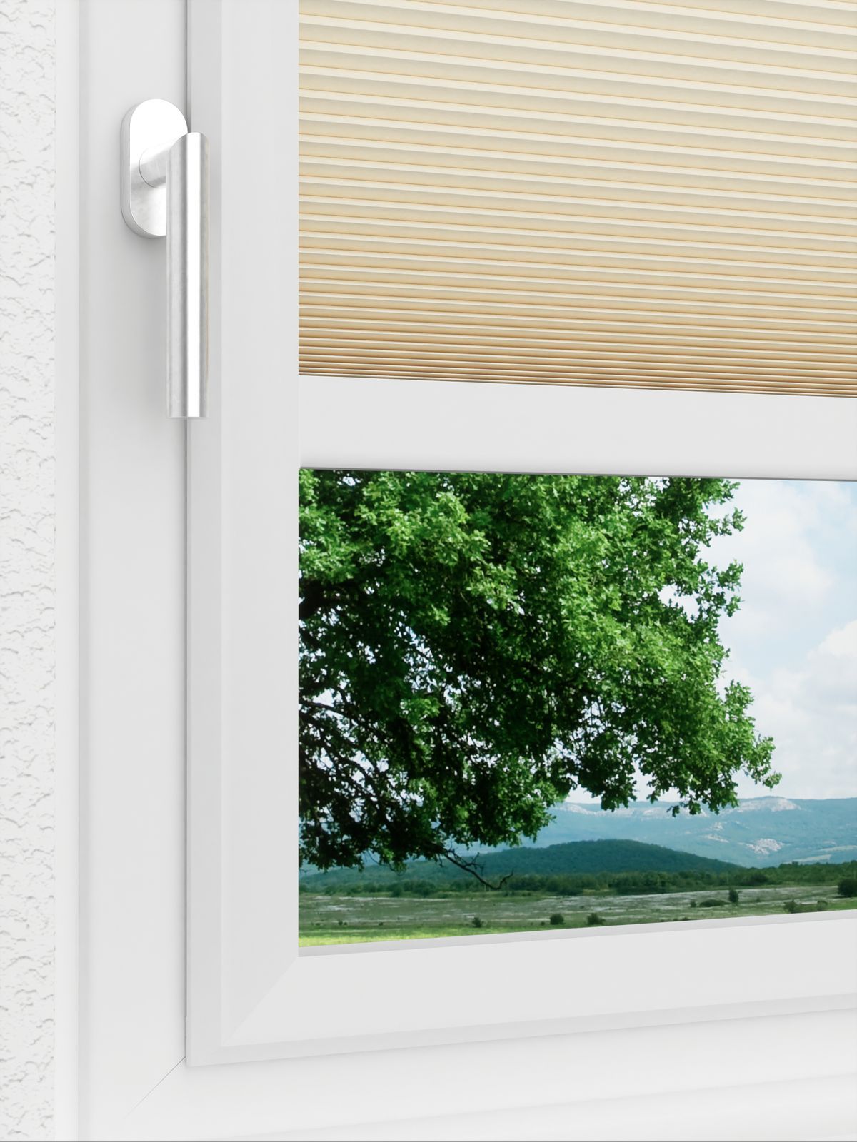 Detailansicht LYSEL HOME Plissé nid d'ab. 013A Alba LI