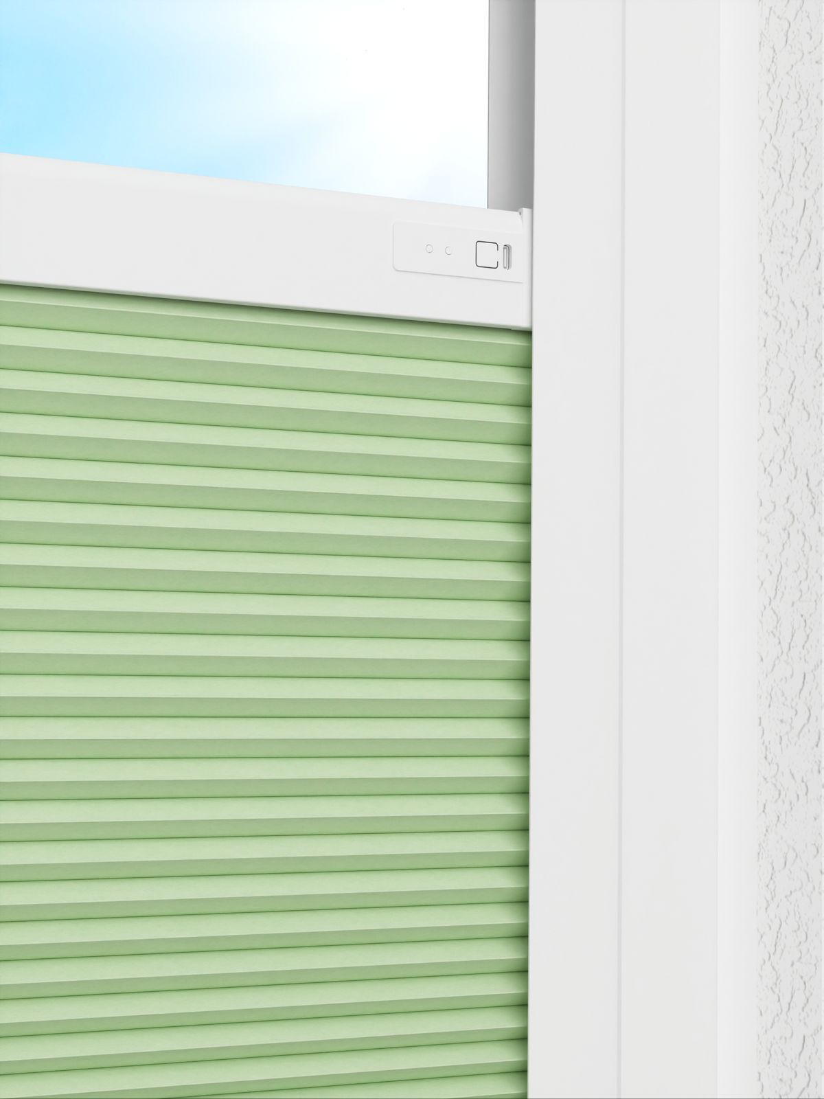 Detailansicht LYSEL HOME Plissé nid d'ab. 027A Alba LI