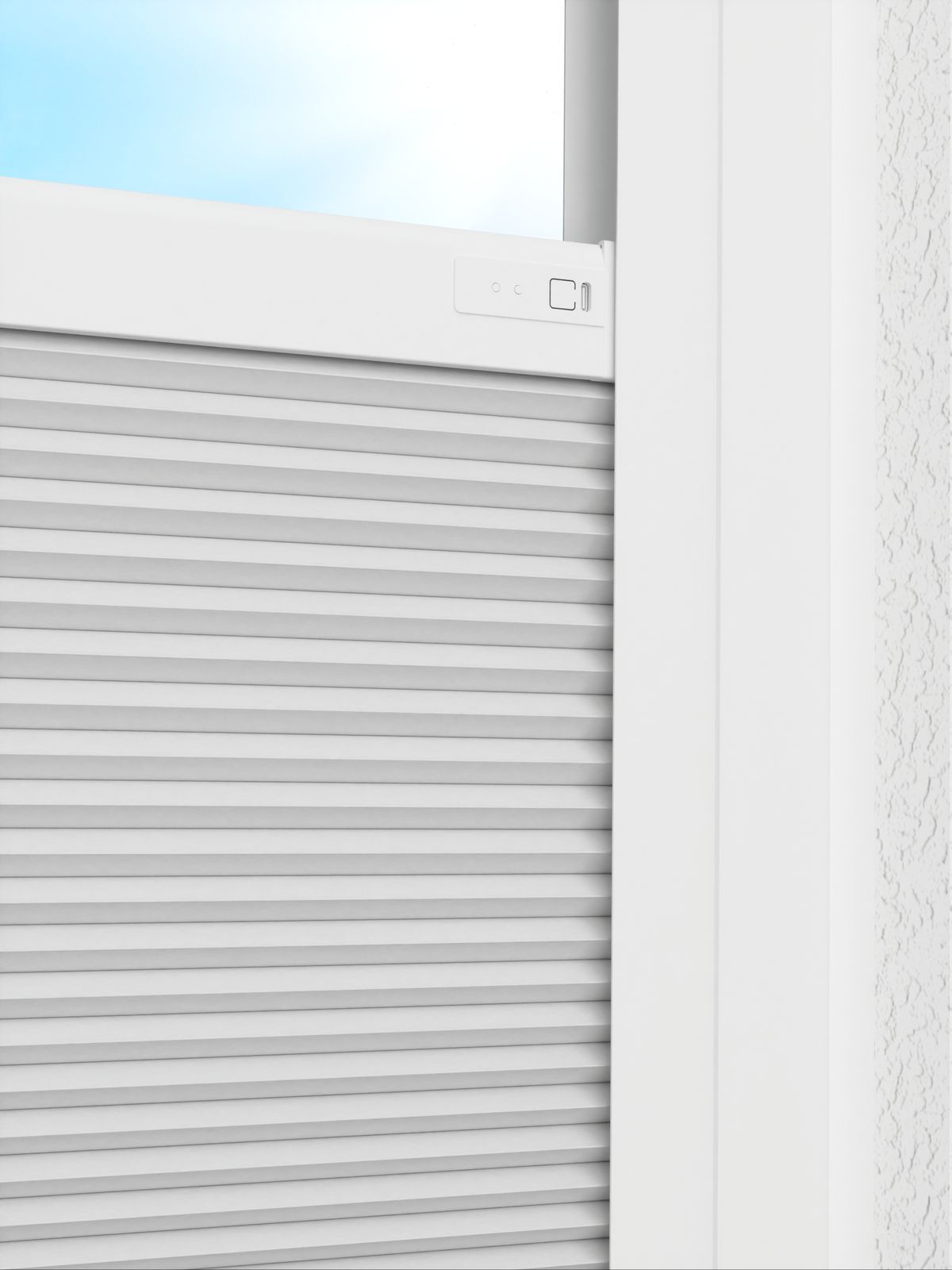 Detailansicht LYSEL HOME Plissé nid d'ab. 003A Alba LI