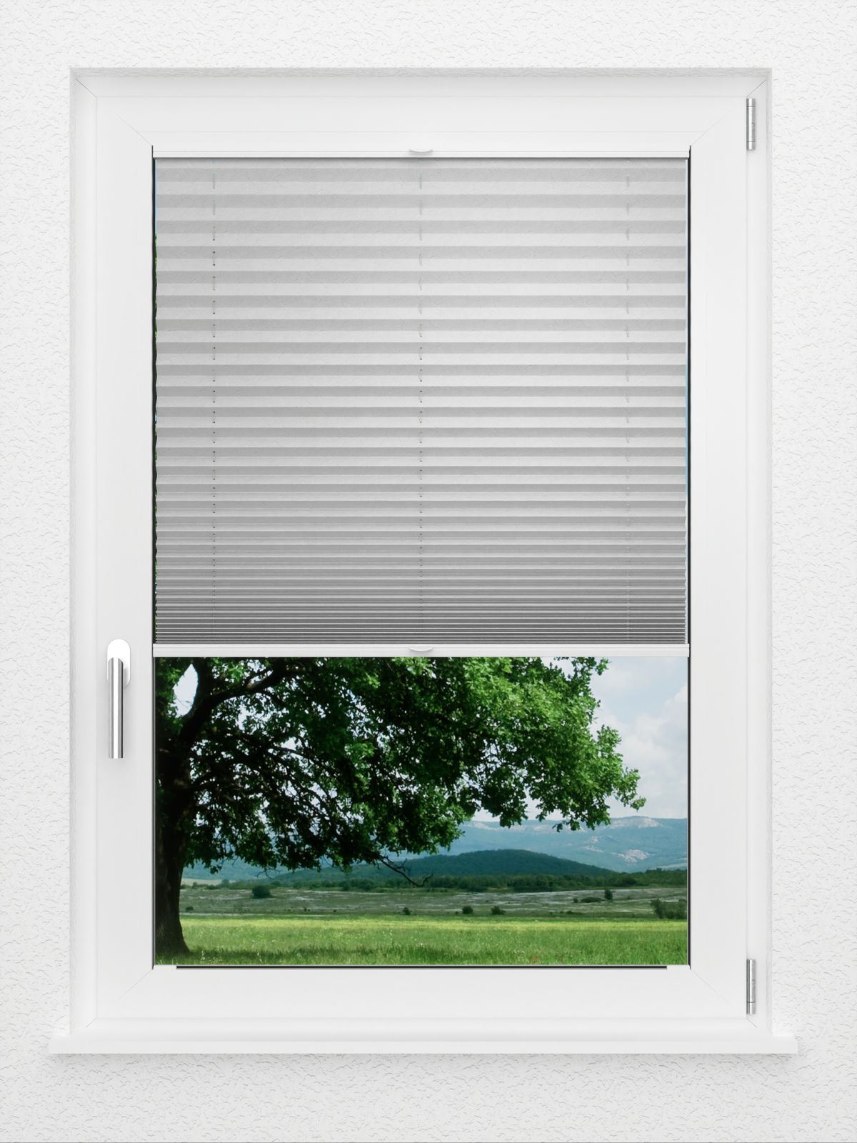 Detailansicht LYSEL HOME Plissé 239A Crush Pearl