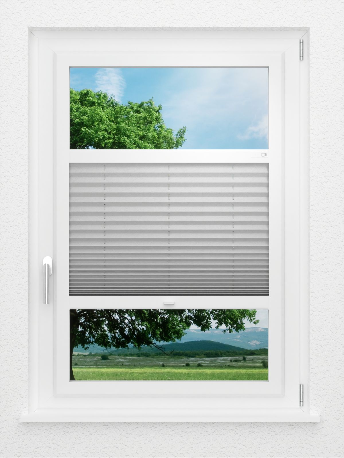 Detailansicht LYSEL HOME Plissé 239A Crush Pearl