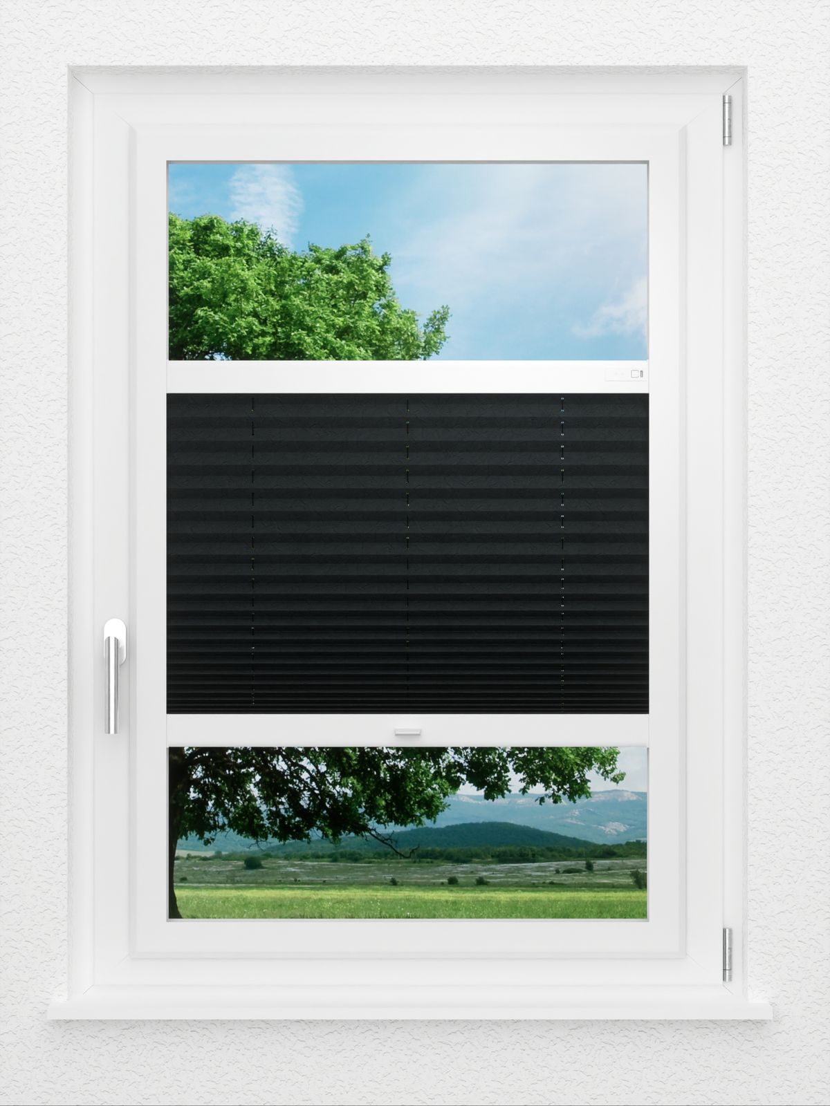 Detailansicht LYSEL HOME Plissé 301A Crush Pearl