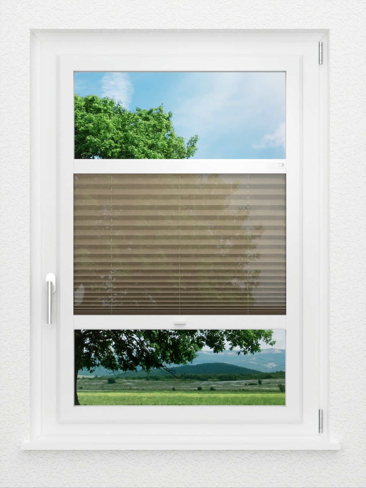 Detailansicht LYSEL HOME Plissé 111A Nero