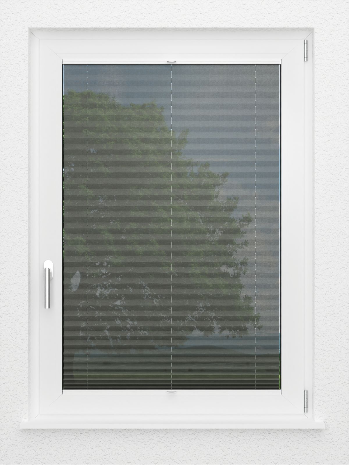 Detailansicht LYSEL HOME Plissé 112A Nero