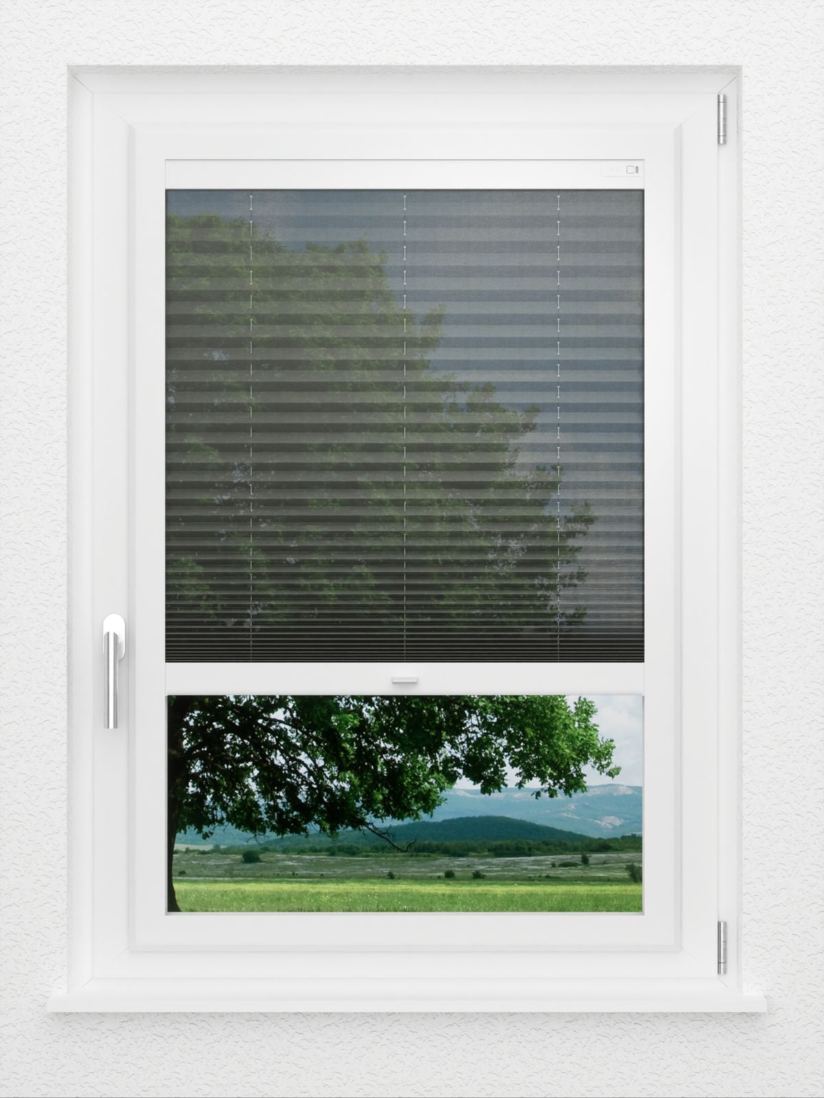 Detailansicht LYSEL HOME Plissé 112A Nero