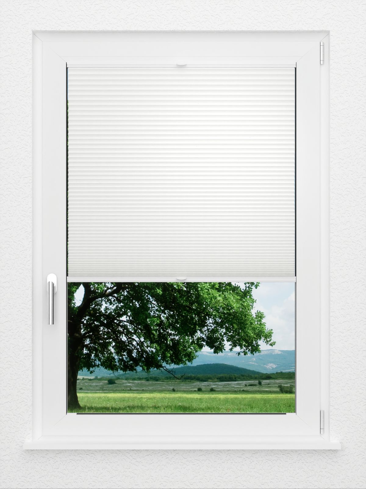 Detailansicht LYSEL HOME Plissé 005A nid d'abeille