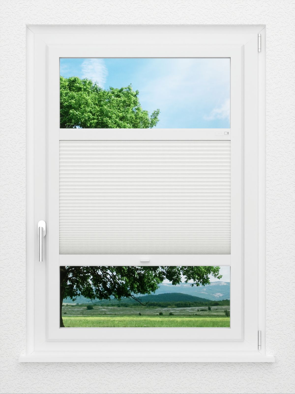 Detailansicht LYSEL HOME Plissé 005A nid d'abeille