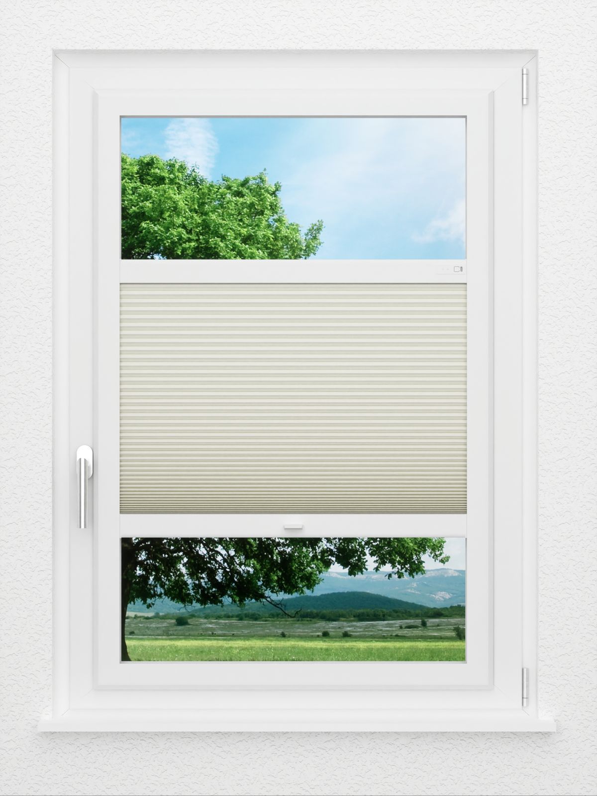 Detailansicht LYSEL HOME Plissé 015A nid d'abeille