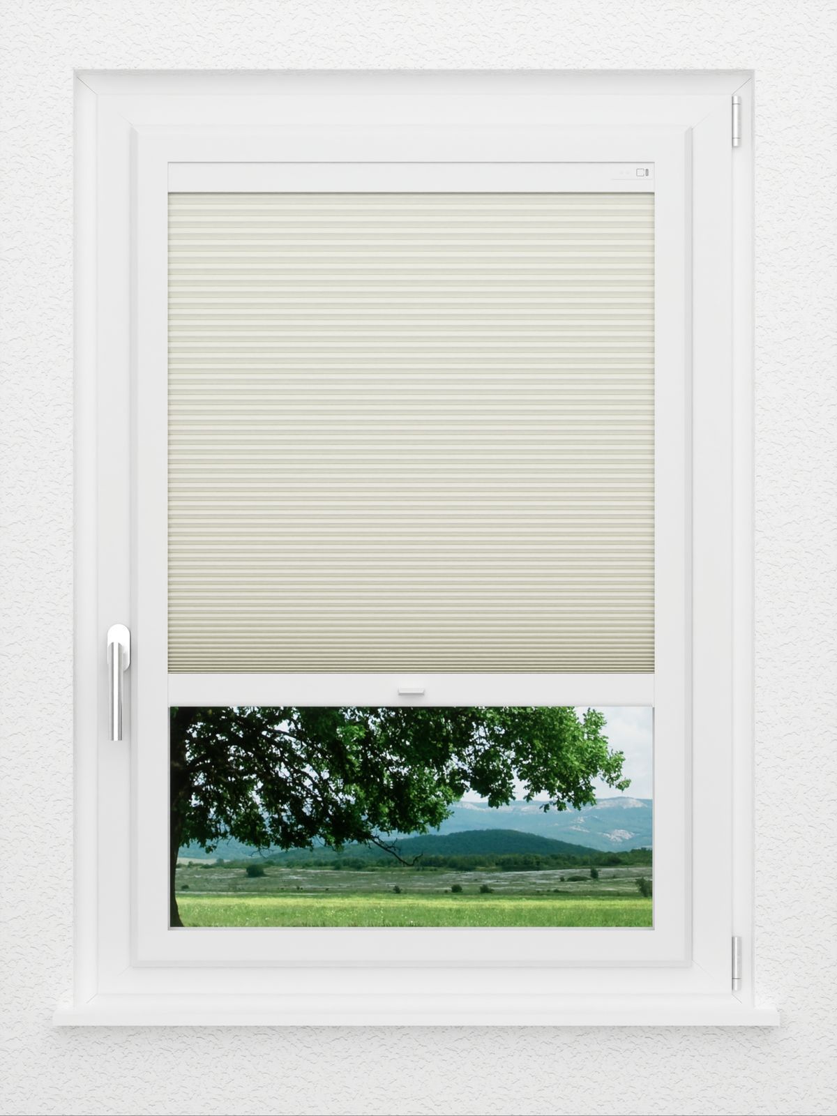 Detailansicht LYSEL HOME Plissé 015A nid d'abeille