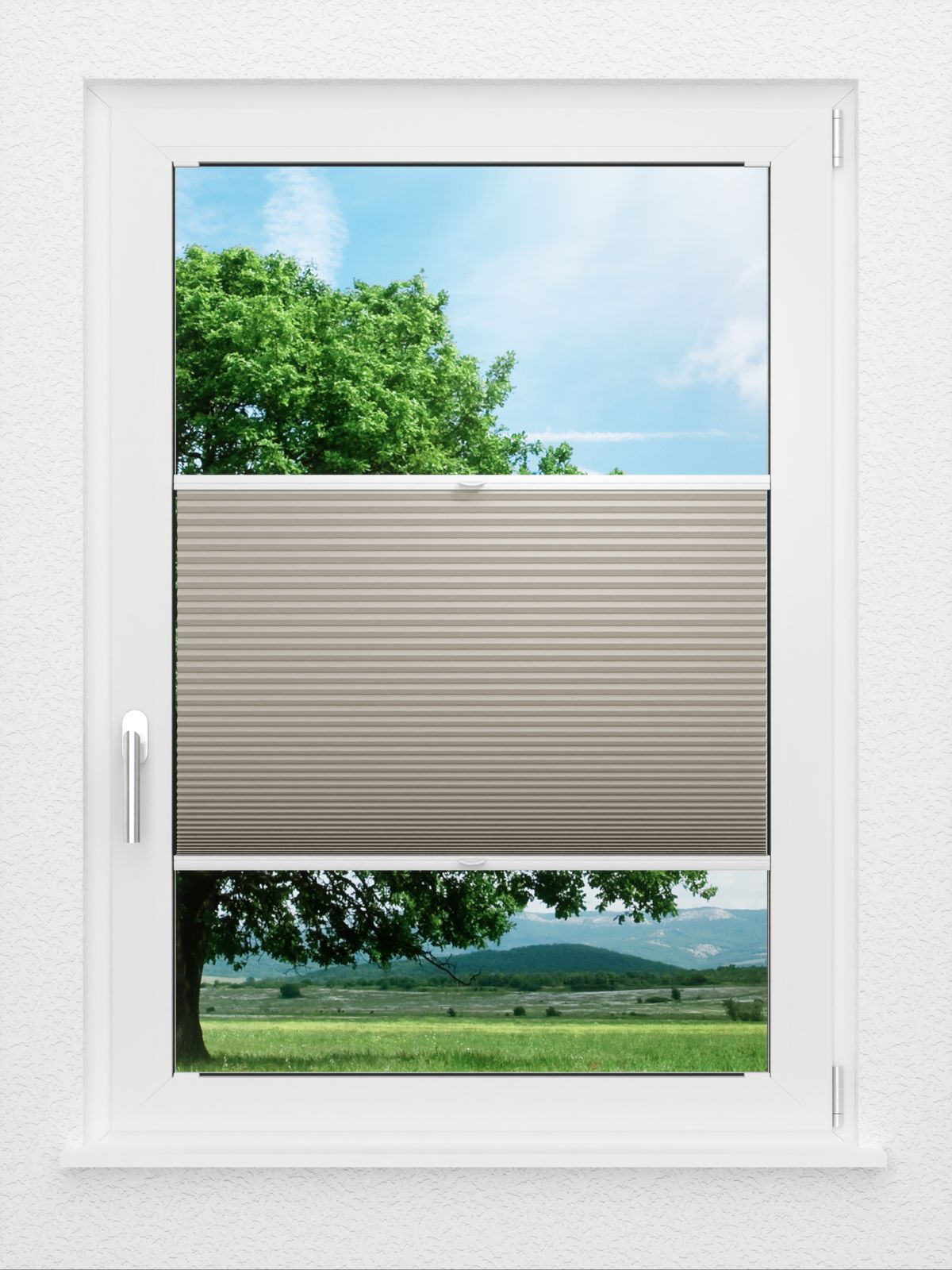 Detailansicht LYSEL HOME Plissé 008A nid d'abeille