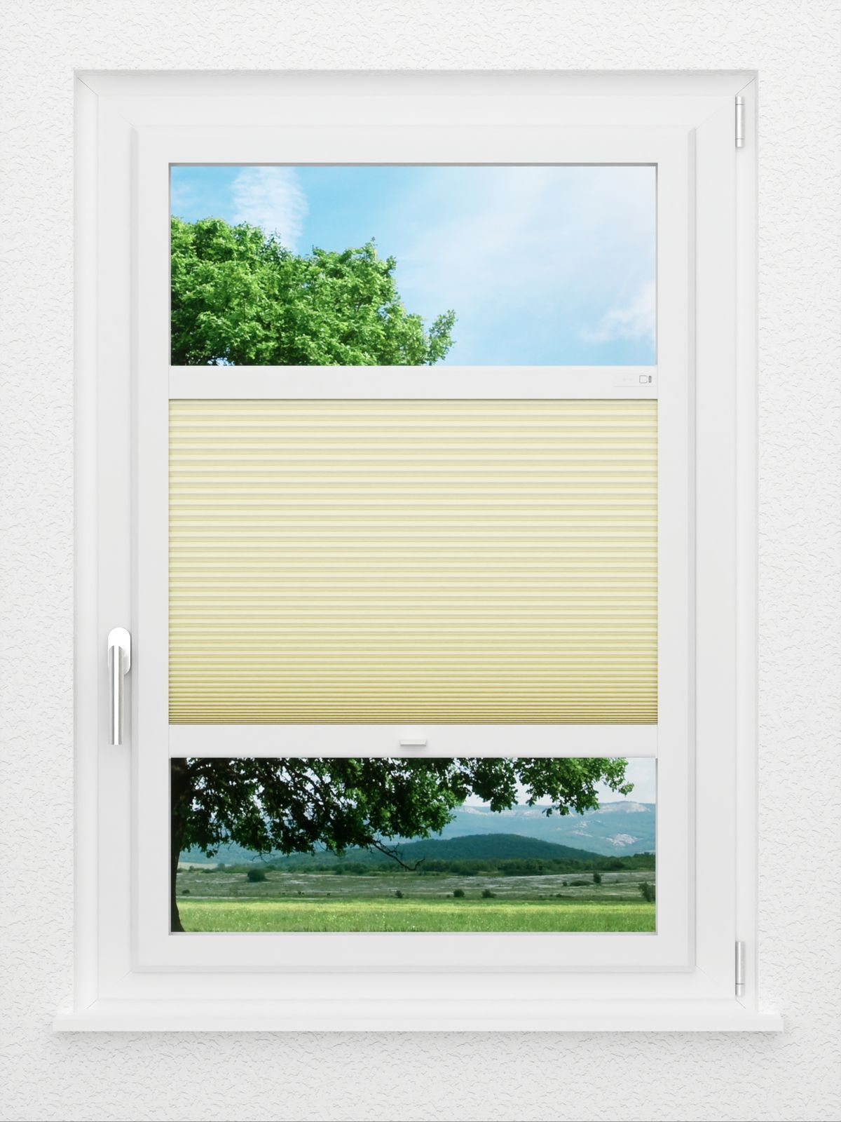 Detailansicht LYSEL HOME Plissé 016A nid d'abeille