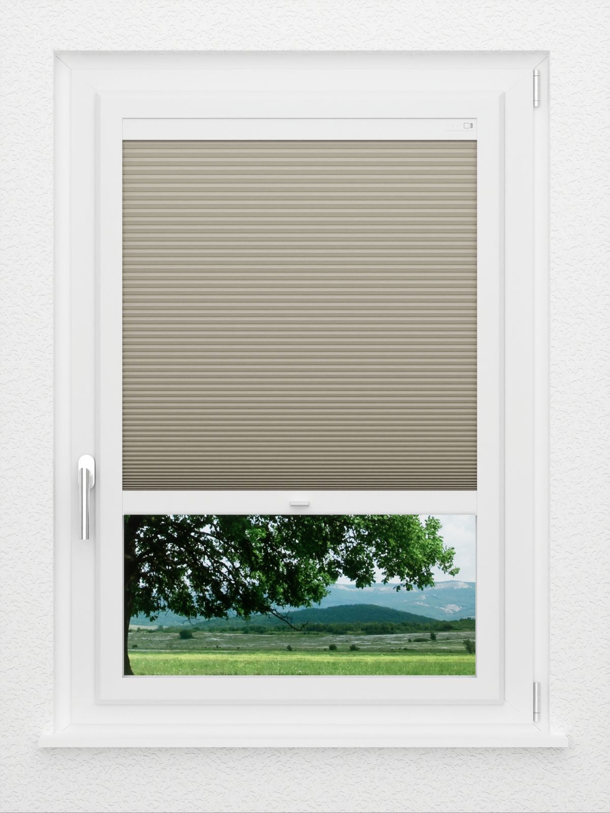 Detailansicht LYSEL HOME Plissé nid d'ab. 001A Alba LI