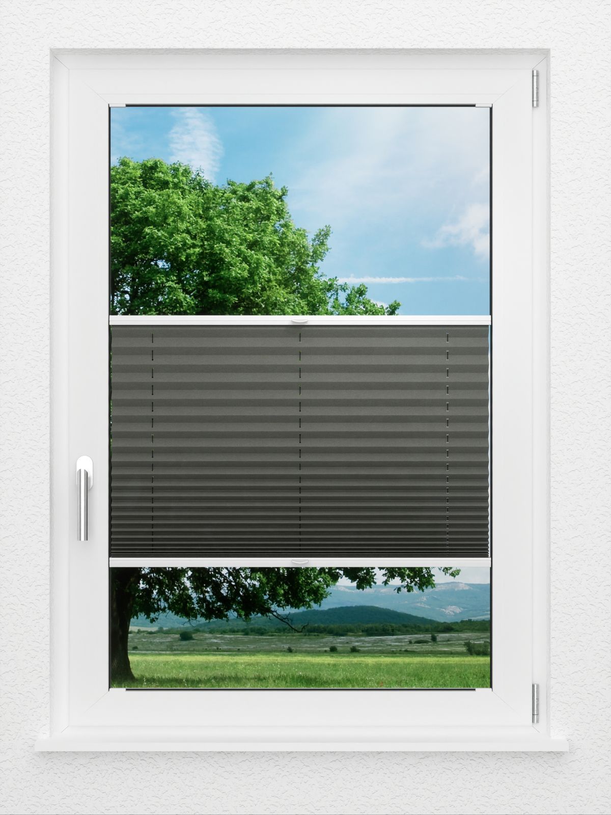 Detailansicht LYSEL HOME Plissé 208B Crepe