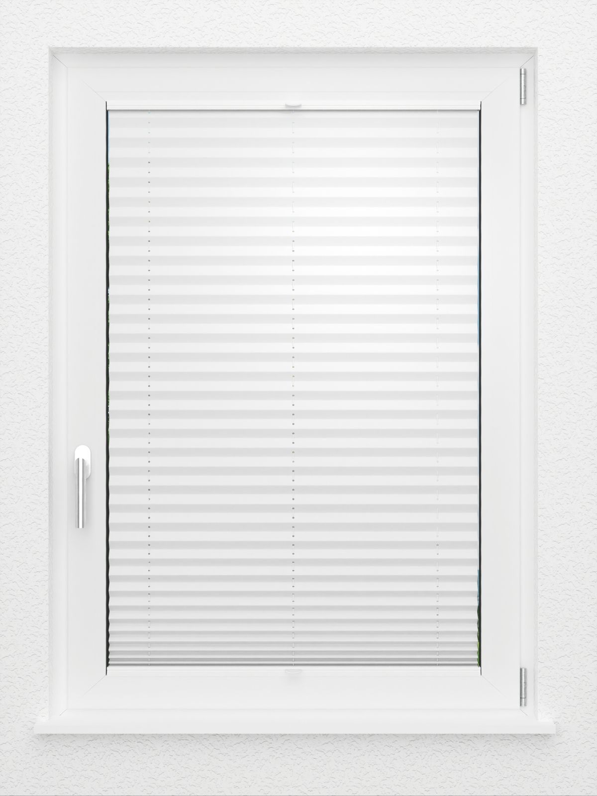 Detailansicht LYSEL HOME Plissé 209B Crêpe Pearl