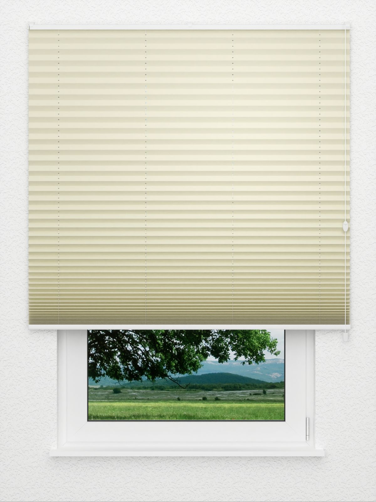 Detailansicht Crépon Plissé Black Out 4102.1369