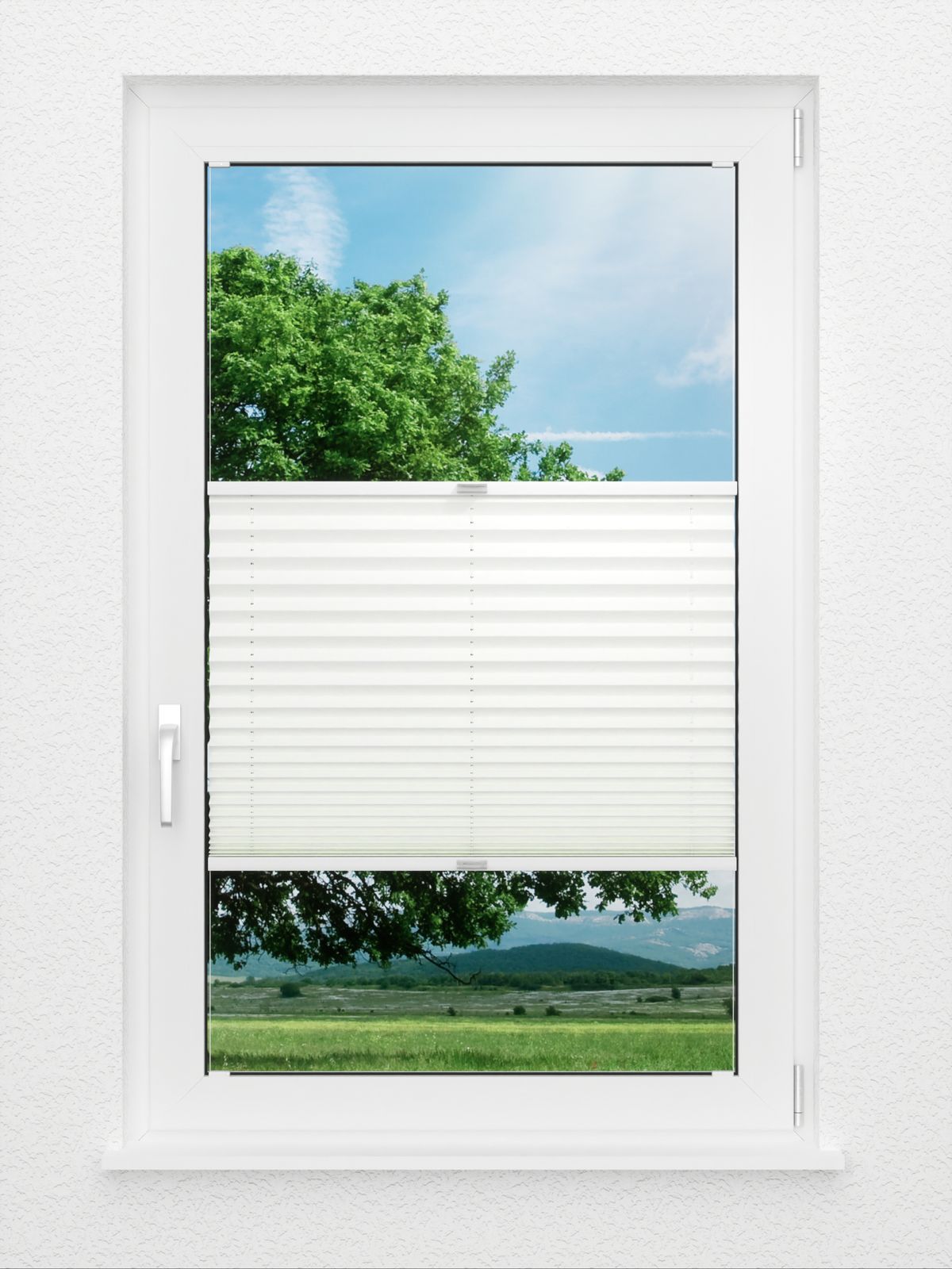 Detailansicht Plissé Crush Light 6502.1620