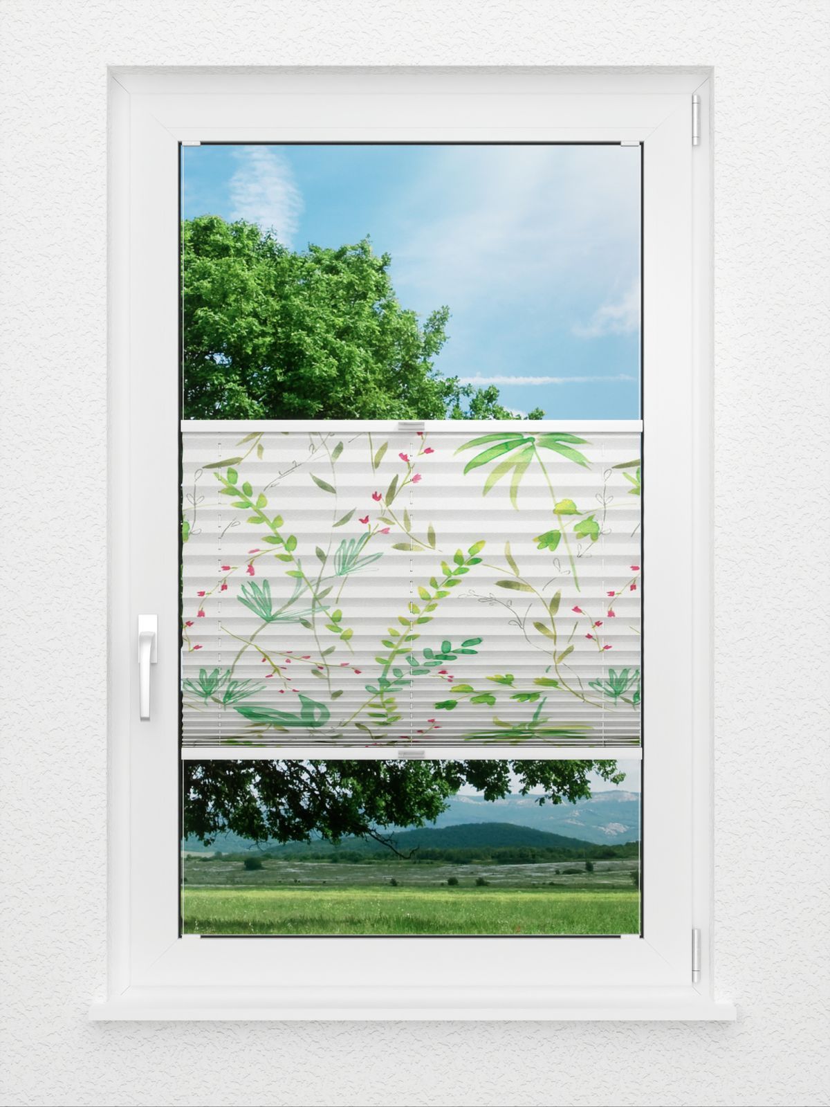 Detailansicht Plissé Green Meadow S 5410.3464