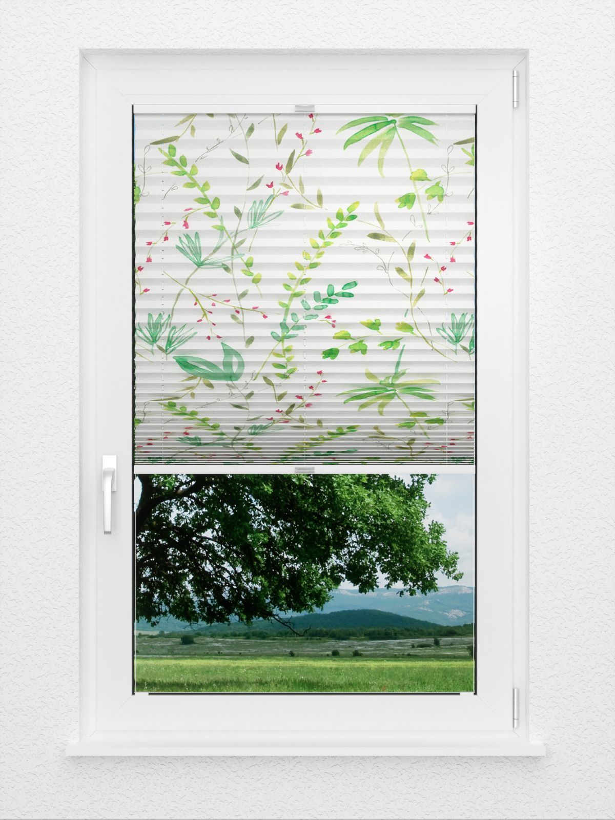 Detailansicht Plissé Green Meadow S 5410.3464