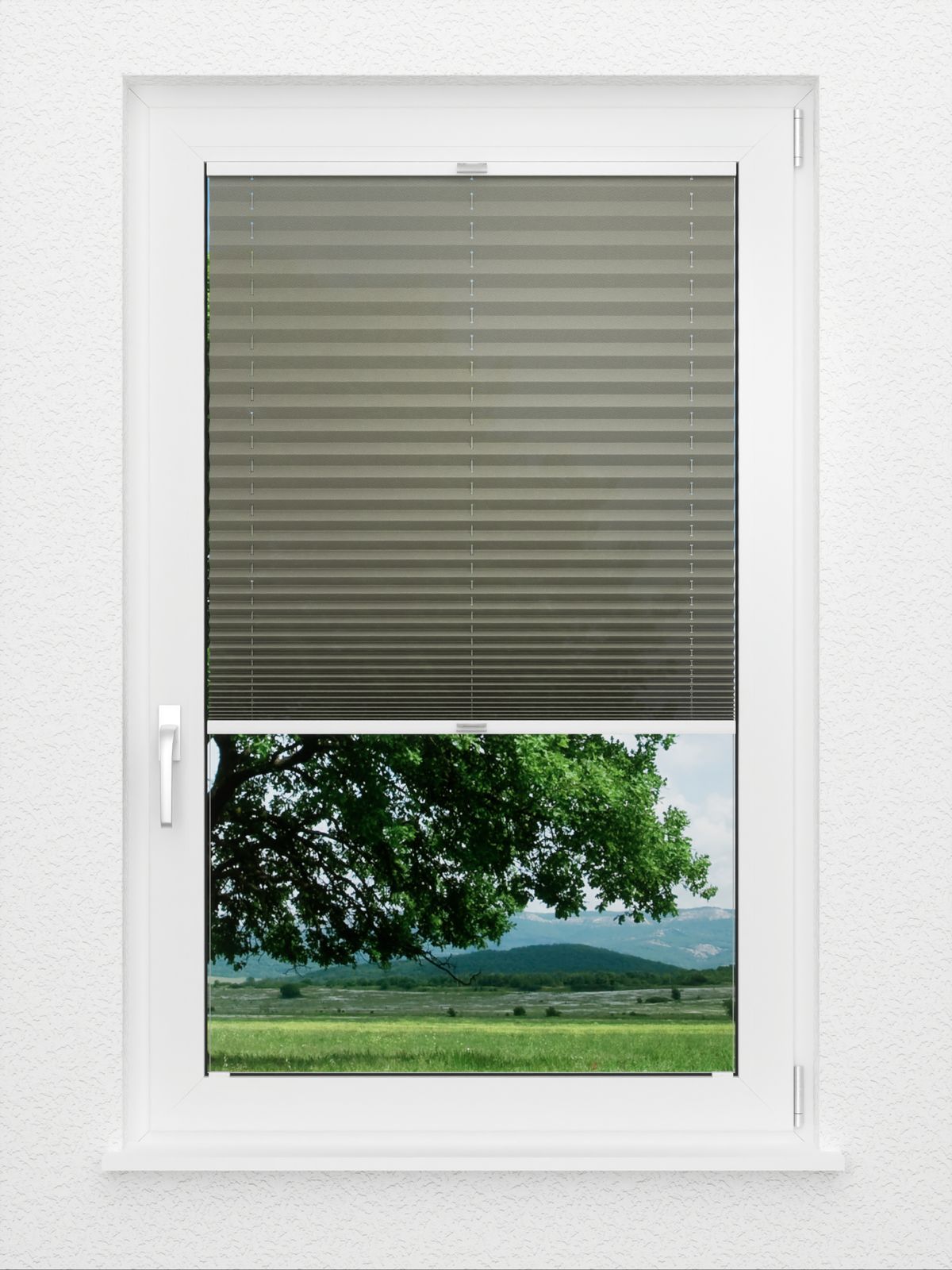Detailansicht Plissé Kreppa 1309.1455