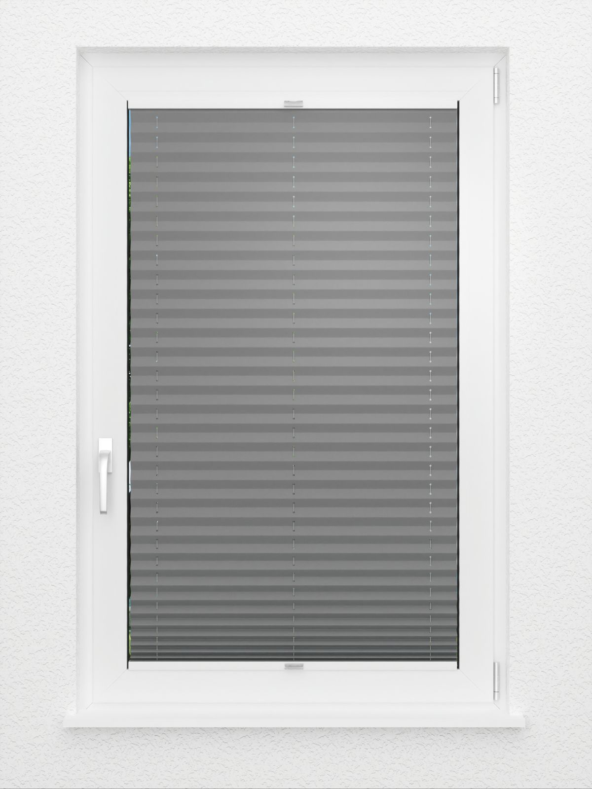 Detailansicht Plissé crêpe Black Out 4119.3463