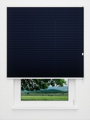 Plissé crêpe Black Out 4105.0114 Fensteransicht