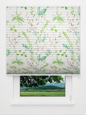 Plissé Green Meadow S 5410.3464 Fensteransicht