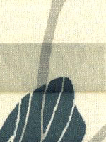 Plissé Ginkgo Nuit 8711.5021 Detailansicht