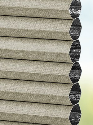 Stoff Plissee Ma&szlig;anfertigung DUETTE® Perea Blackout 21.729