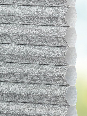 Stoff Plissee Ma&szlig;anfertigung DUETTE® Florencia Metallic 20.349